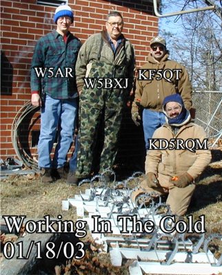 After a 14 degree low and windy conditions you needed lots of warm clothes! Click for high resolution version.